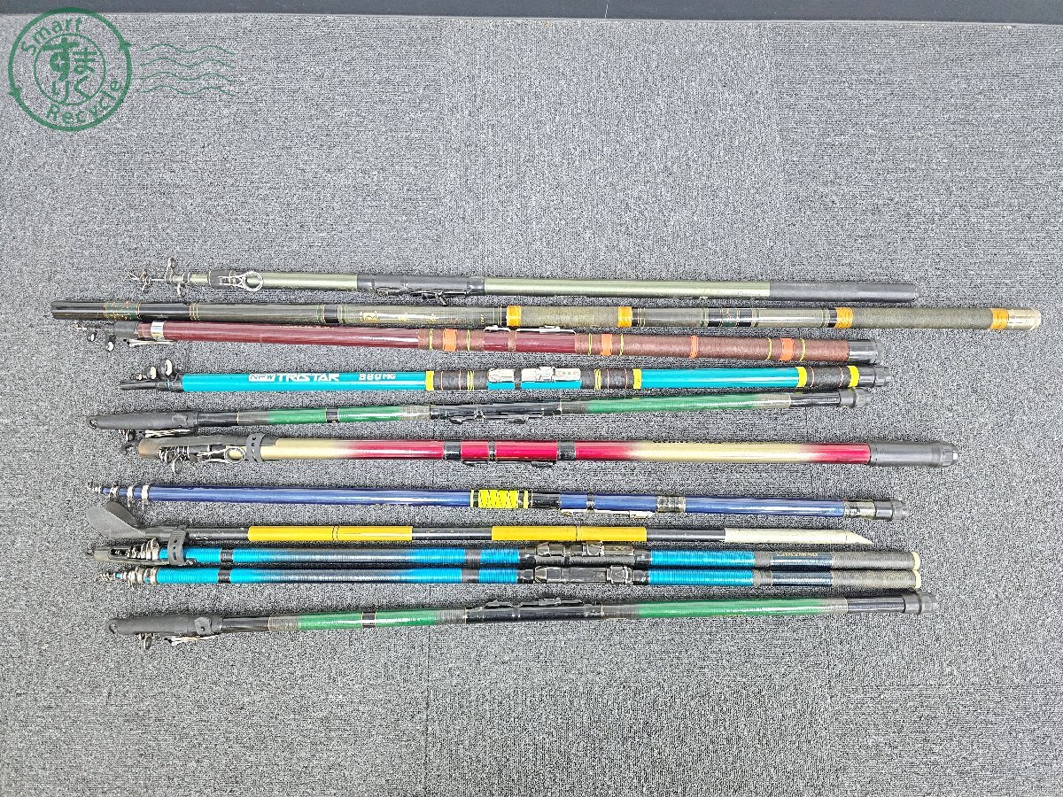 BJ0108613 ☆ ④ 釣竿 11点 まとめ売り GOLD SURF 450 NEW TRISTAR 360MG 他 フィッシング ロッド 釣具 釣り 現状品 中古 同梱不可拍卖