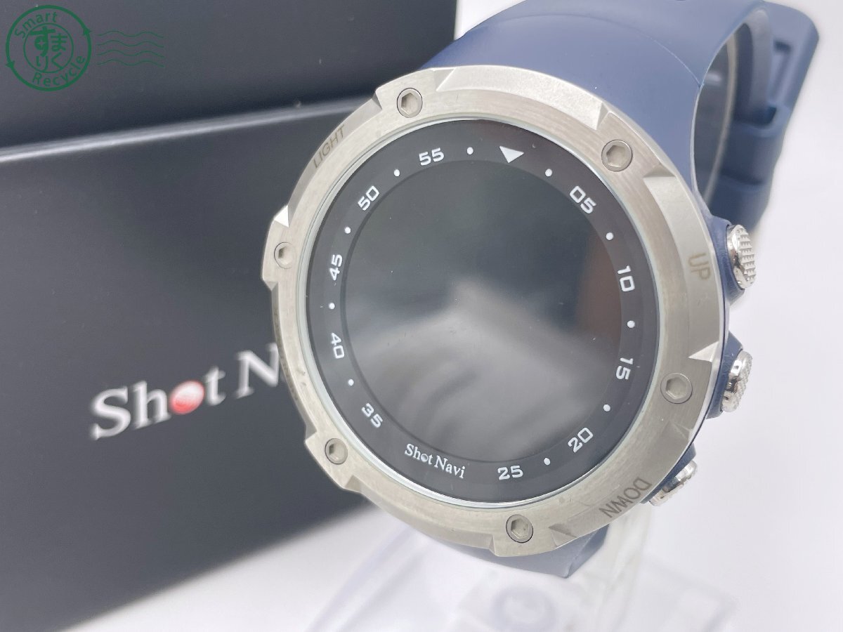 BJ0708746 △ShotNavi ショットナビ ゴルフ ゴルフウォッチ デジタル ラウンド メンズ 腕時計 箱付き 不動 中古拍卖