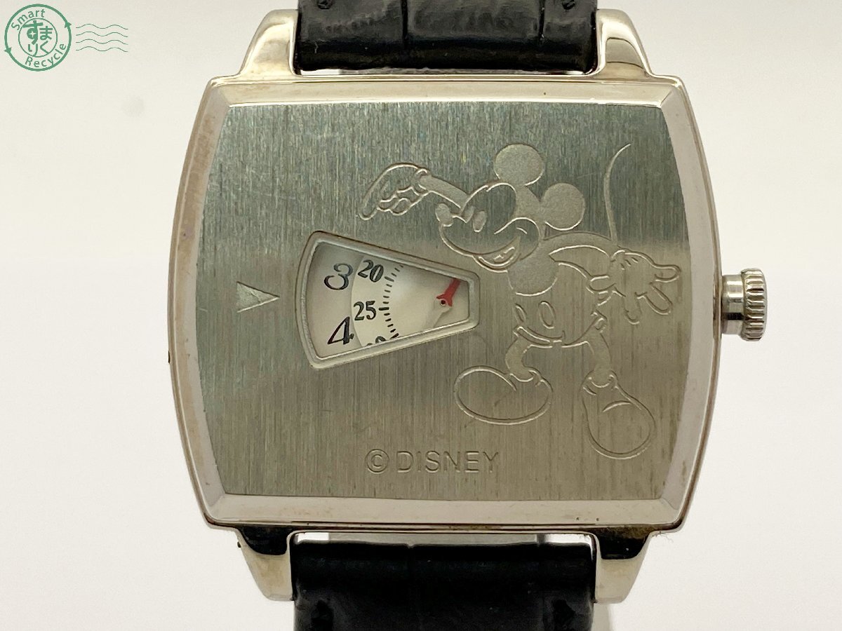 BJ0709182 ◇ 1円~! SEIKO セイコー アルバ ミッキーマウス ディズニー 限定 Y204-5000 回転文字盤 手巻き 腕時計 中古 ベルト劣化拍卖