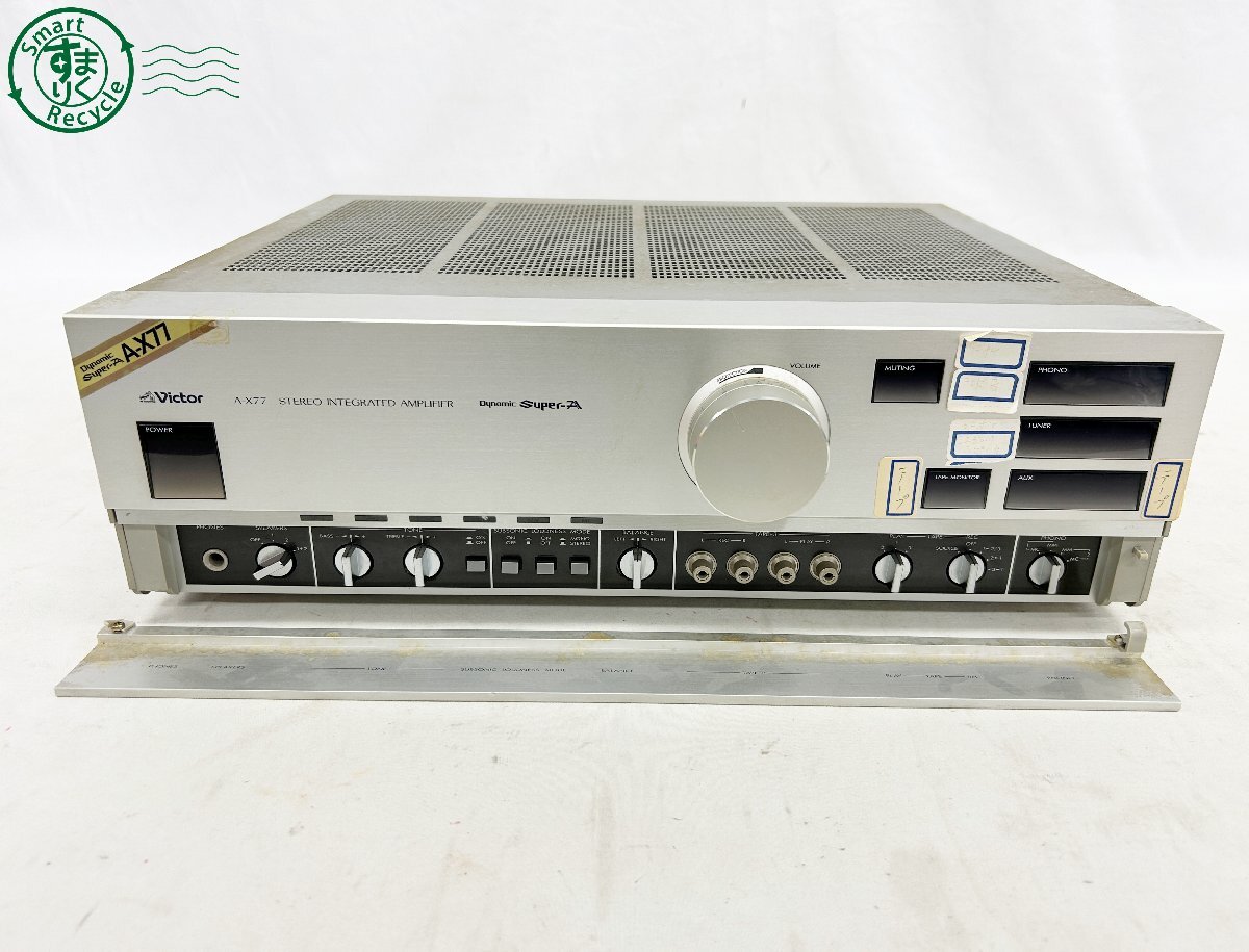 BJ0709125 □ Victor A-X77 プリメインアンプ ビクター オーディオ オーディオ機器 音響機器 ジャンク 中古品 現状品 通電確認済み拍卖