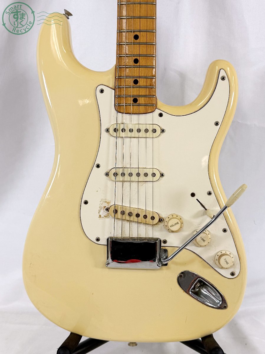 BJ0607152 ■ 1円~ FERNANDES フェルナンデス ストラトキャスタータイプ エレキギター ホワイト 弦楽器 現状品拍卖