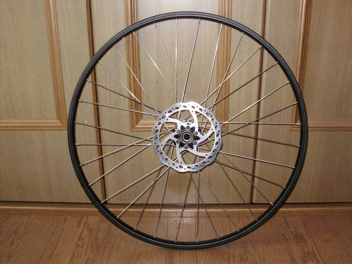 26インチ ディスクブレーキ用リヤホイール(車種不明 中古 難有)拍卖