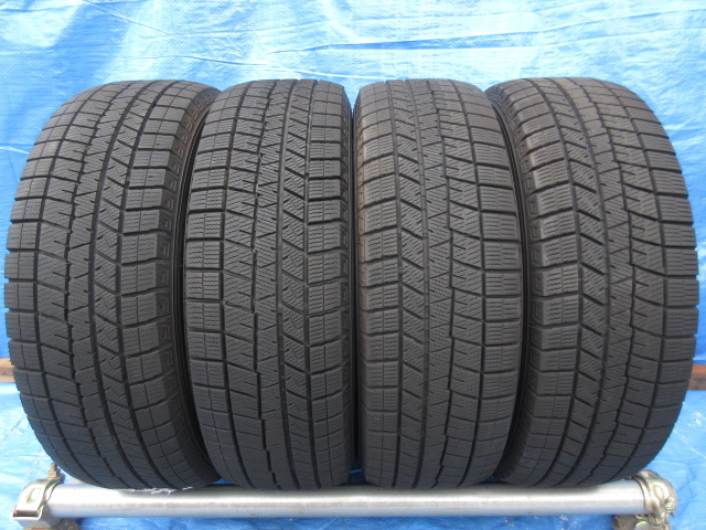 ★2023年式 195/65R15 91Q ダンロップ WINTERMAXX03 7mm~8mm 195/65/15 4本セット 来店交換可拍卖