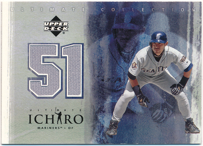 イチロー MLB 2001 Upper Deck UD Ultimate Collection RC Rookie Jersey ルーキー ジャージカード Ichiro拍卖