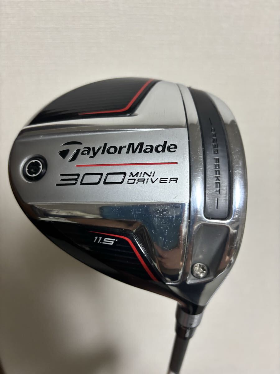 【超美品】テーラーメイド 300ミニドライバー(シャフトエアスピーダー3w用SR)拍卖