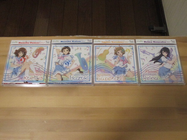 響け!ユーフォニアム キャラクターソング 4枚セット 帯有り 即決拍卖