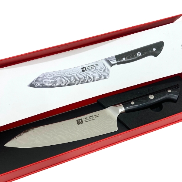 【即決】 ツヴィリング ZWILLING カンレン KANREN ロッキング 三徳包丁 18cm 54038-183 FC63 箱付き 新品 未使用拍卖