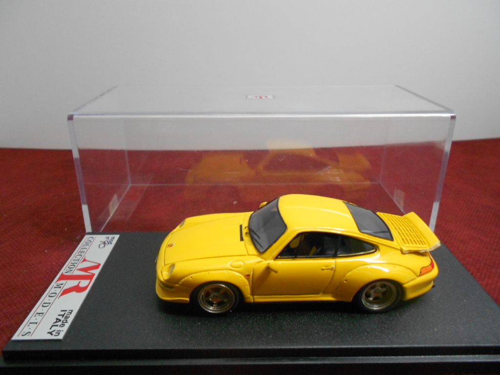 【訳アリ】MR 1/43 ポルシェ 911 GT2 イエロー 1996☆71090801A☆拍卖