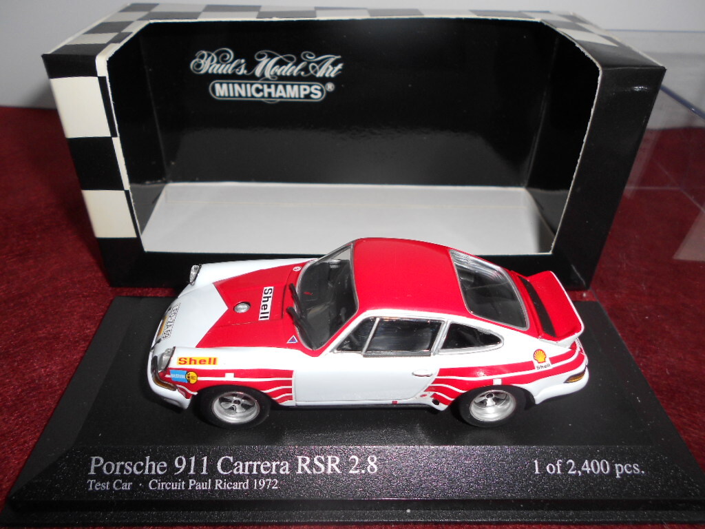 PMA 1/43 ポルシェPorsche 911 Carrera RSR 2.8 ☆710310707A拍卖