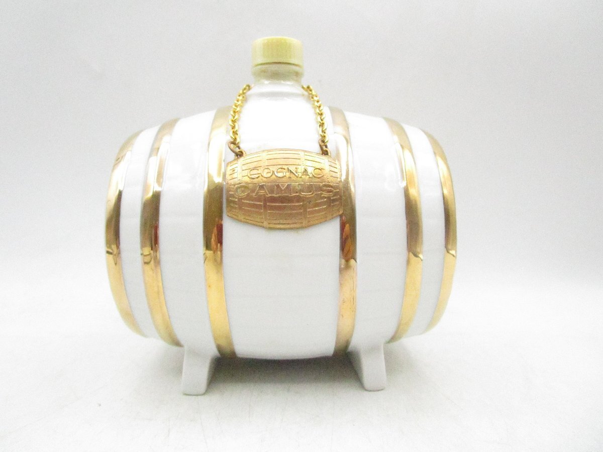 同梱不可 1円~ CAMUS NAPOLEON カミュ ナポレオン 樽型ボトル 陶器 コニャック ブランデー T66058拍卖