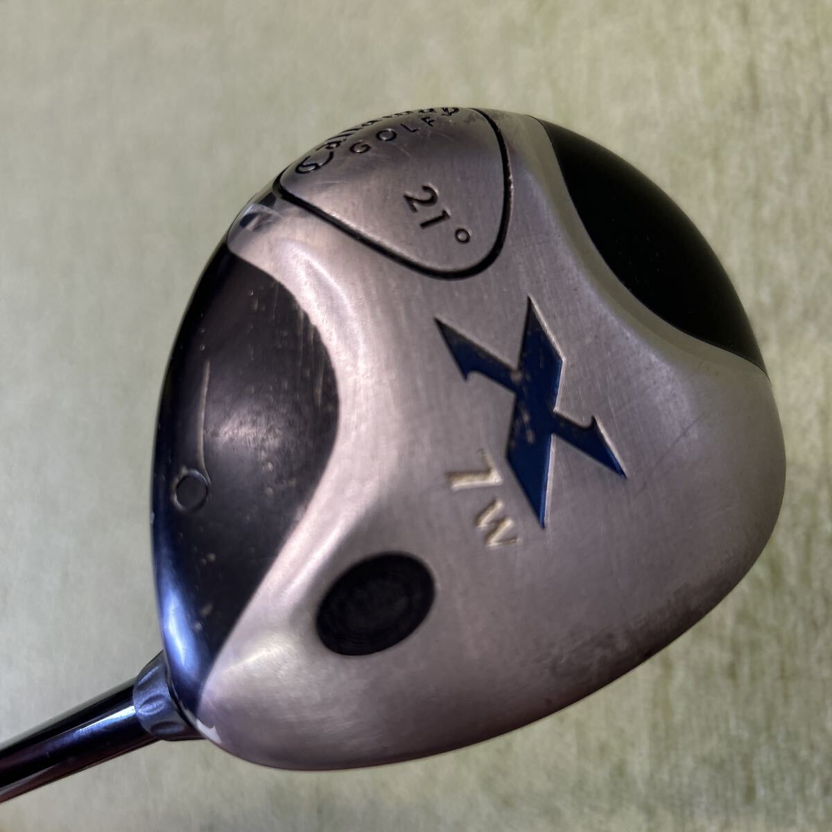 B435 キャロウェイ Xシリーズ 7W 21° 純正カーボンR拍卖