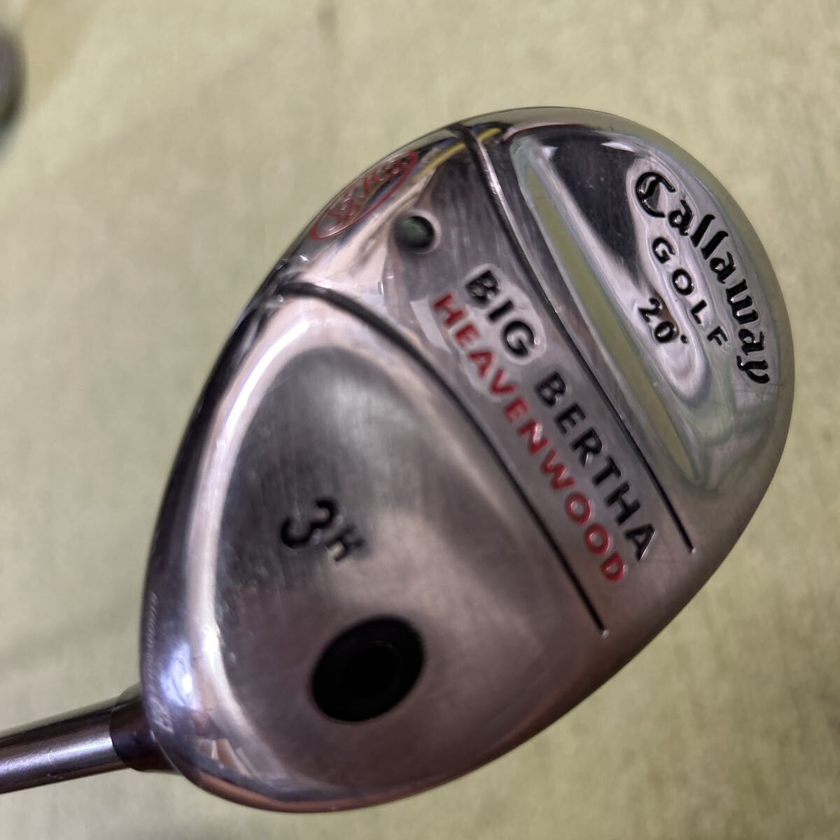 B527 キャロウェイ BIG BERTHA HEAVENWOOD 3H 20° ツアーAD UT-85 フレックスS拍卖