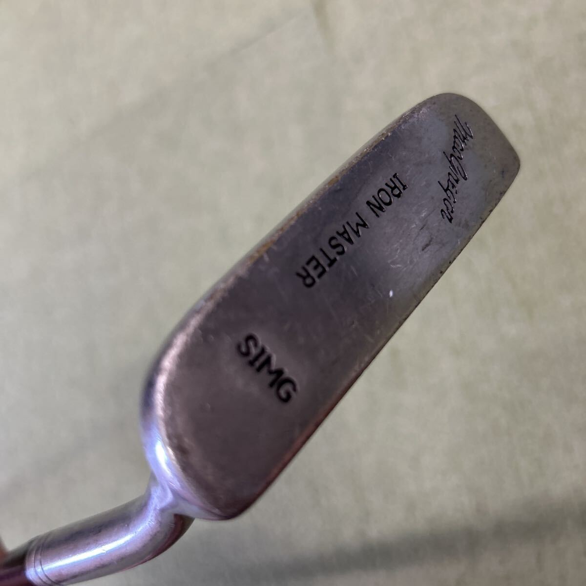 B551 マグレガー IRON MASTER SIMG L字ロングネックパター 33.5インチ 503g拍卖