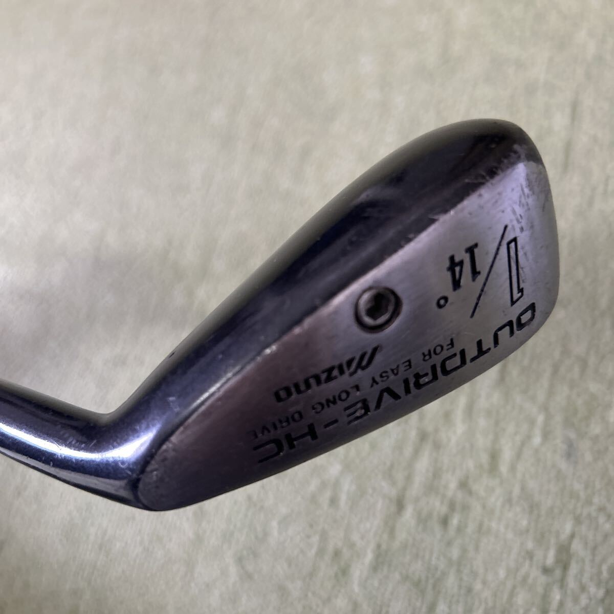 B604 MIZUNO OUTDRIVE-HC 1番 14° 純正スチール Rフレックス拍卖