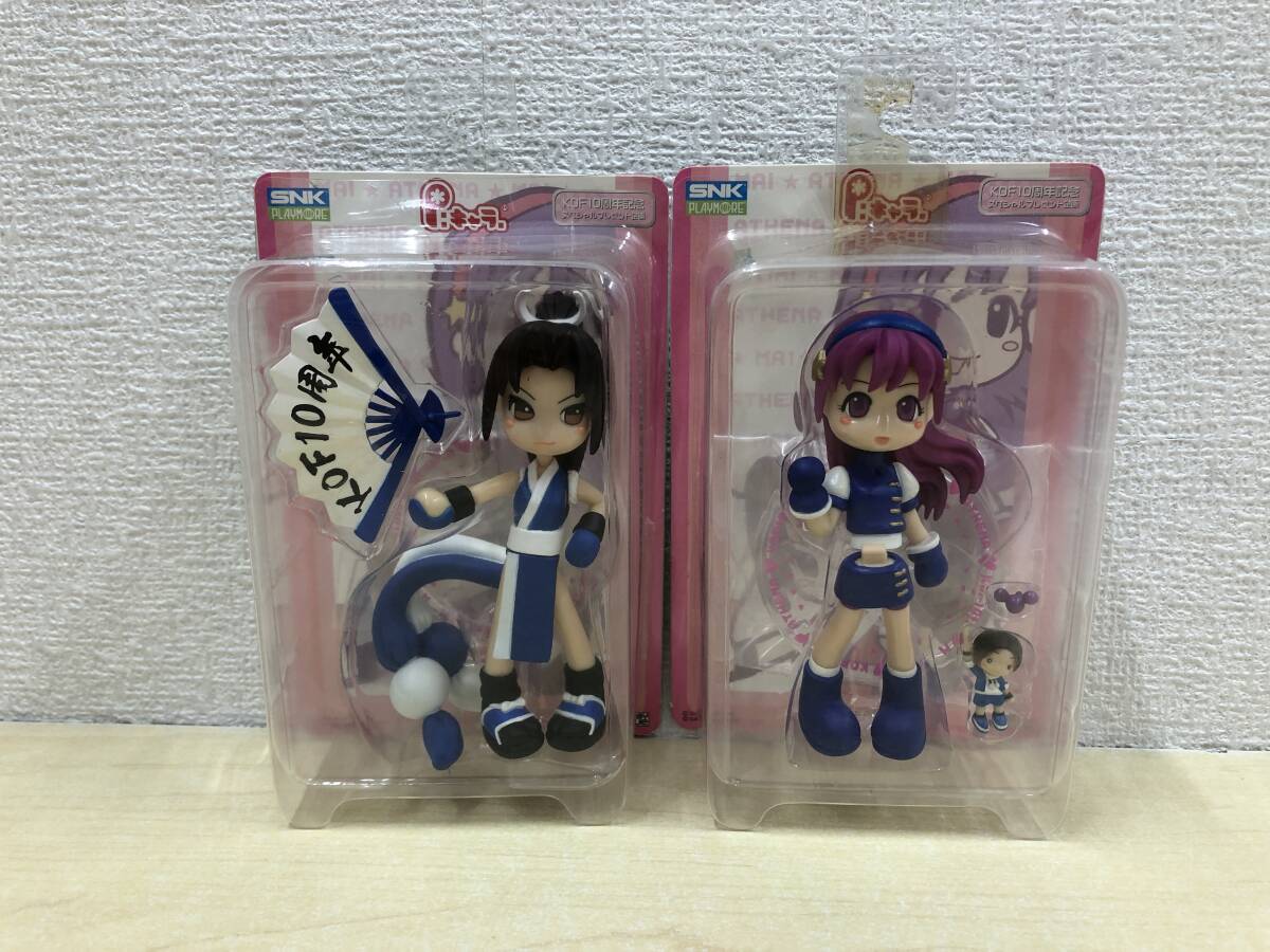 【未開封品・パケダメ有り】:不知火舞 麻宮アテナ P:キャラ KOF10周年記念スペシャルプレゼント企画 2種セット(20251021)拍卖