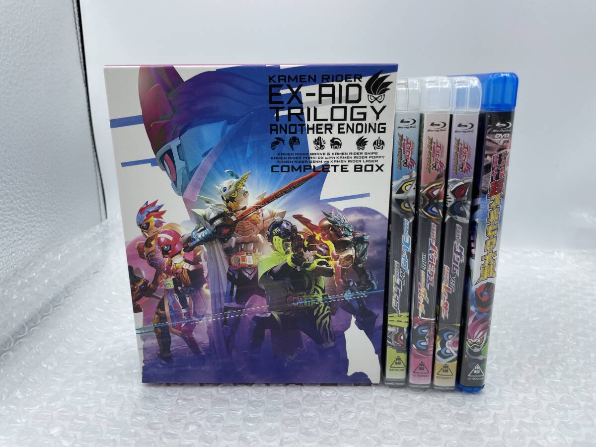【中古・Blu-ray】:仮面ライダーエグゼイド トリロジー アナザー・エンディング コンプリートBOX +超スーパーヒーロー大戦(20251021)拍卖