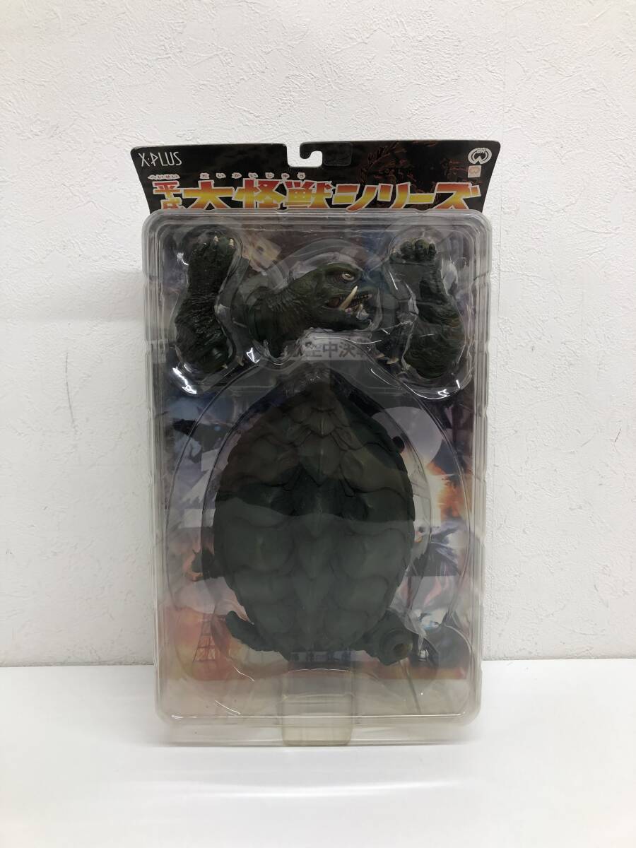 【未開封品・箱ダメ有り】:ガメラ1995 ガメラ 大怪獣空中決戦 平成大怪獣シリーズ 塗装済み組立キット (20251014)拍卖