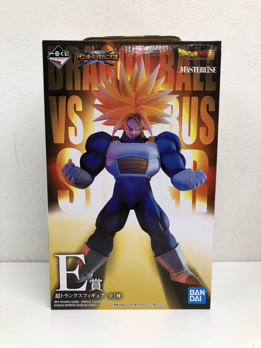 【未開封品・フィギュア】:超トランクス 一番くじ ドラゴンボール VSオムニバス超 MASTERLISE E賞 フィギュア (20251021)拍卖
