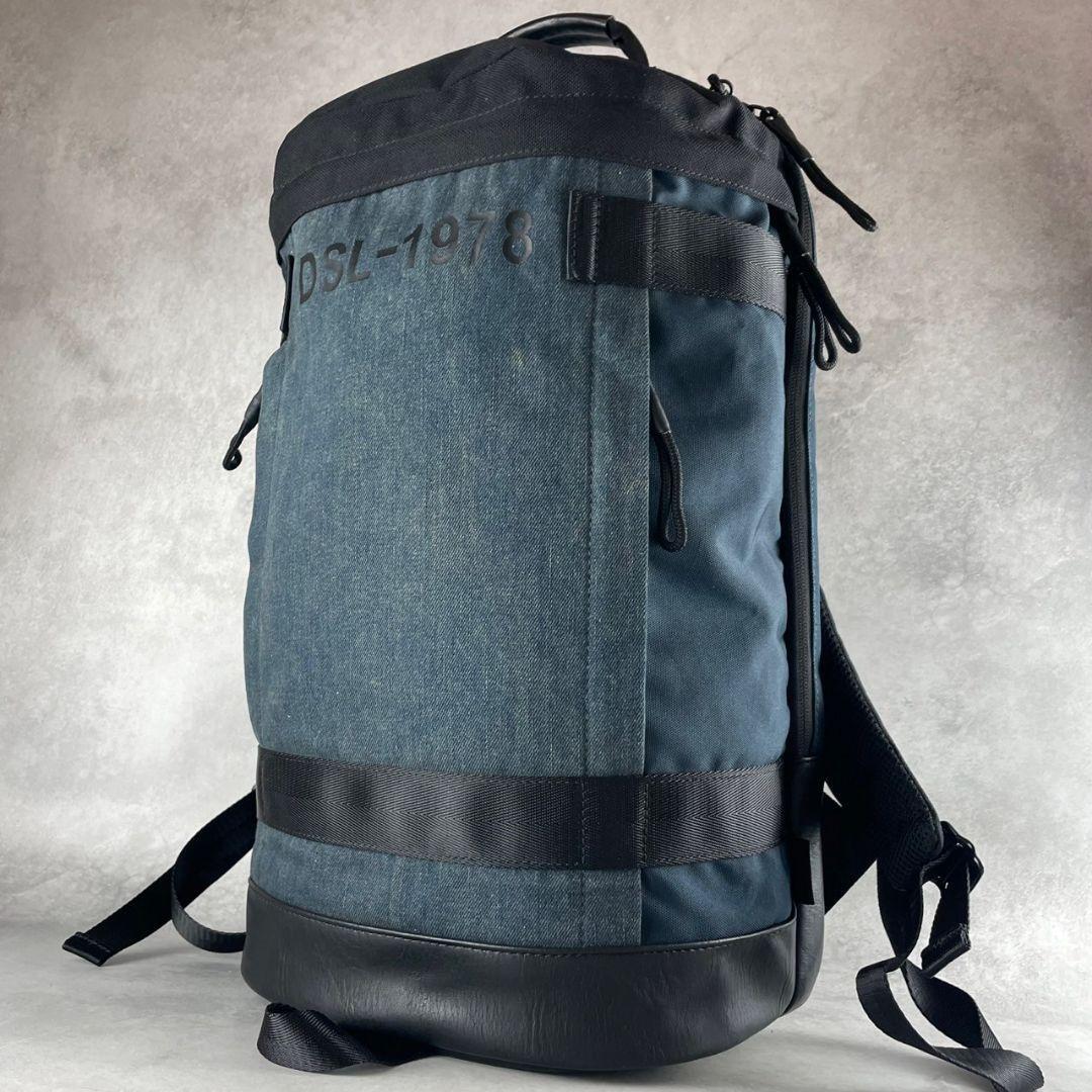 643 DIESEL ダークブルー デニム リュック バックパック y2k拍卖