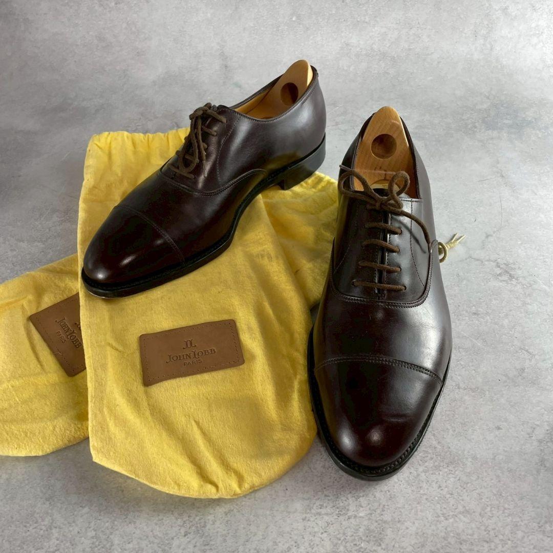 916 John Lobb CITY 6 1/2E 8695 ダークブラウン拍卖