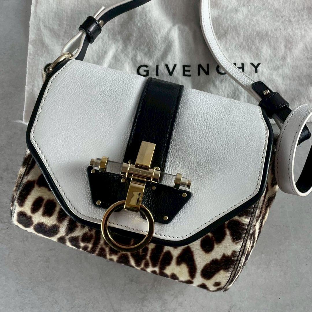 894 Givenchy ハラコ ショルダーバッグ レオパード拍卖