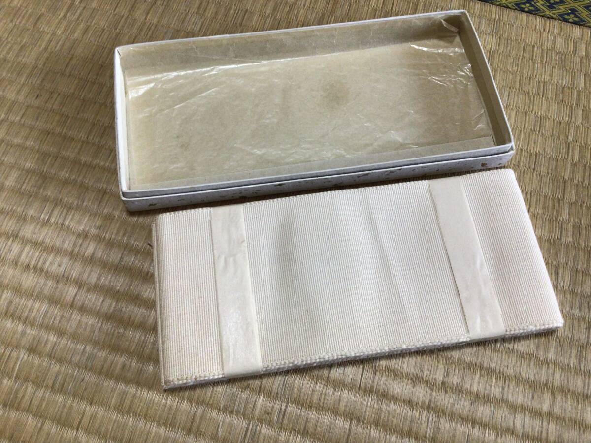 NO564、はなだの古布::白角帯、未開封拍卖