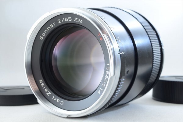 Carl Zeiss Sonnar 85mm F2 ZM T* ライカMマウント Leica M 6923#J1007拍卖