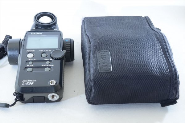 セコニック SEKONIC L-558 Dual Master Digital Light Meter 6583#J拍卖