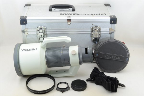 ペンタックス SMC PENTAX-A☆ 645 600mm F5.6 ED IF スターレンズ 6389#J拍卖