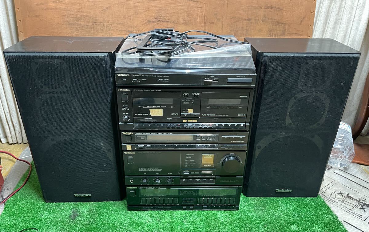 Technics テクニクスシステムコンポ、スピーカーセット拍卖