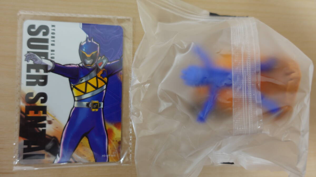 獣電戦隊キョウリュウジャー キョウリュウブルー KAYOU 英雄集結 消しゴム フィギュア拍卖