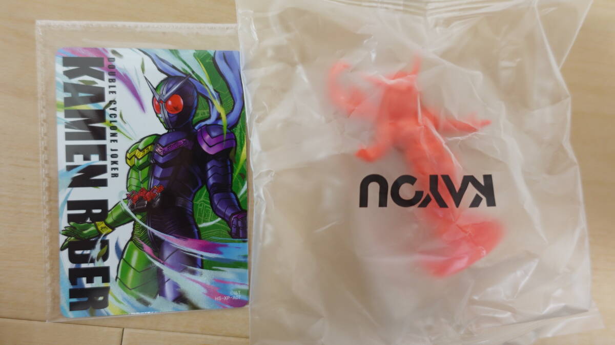 仮面ライダーW 仮面ライダーダブル KAYOU 英雄集結 消しゴム フィギュア拍卖