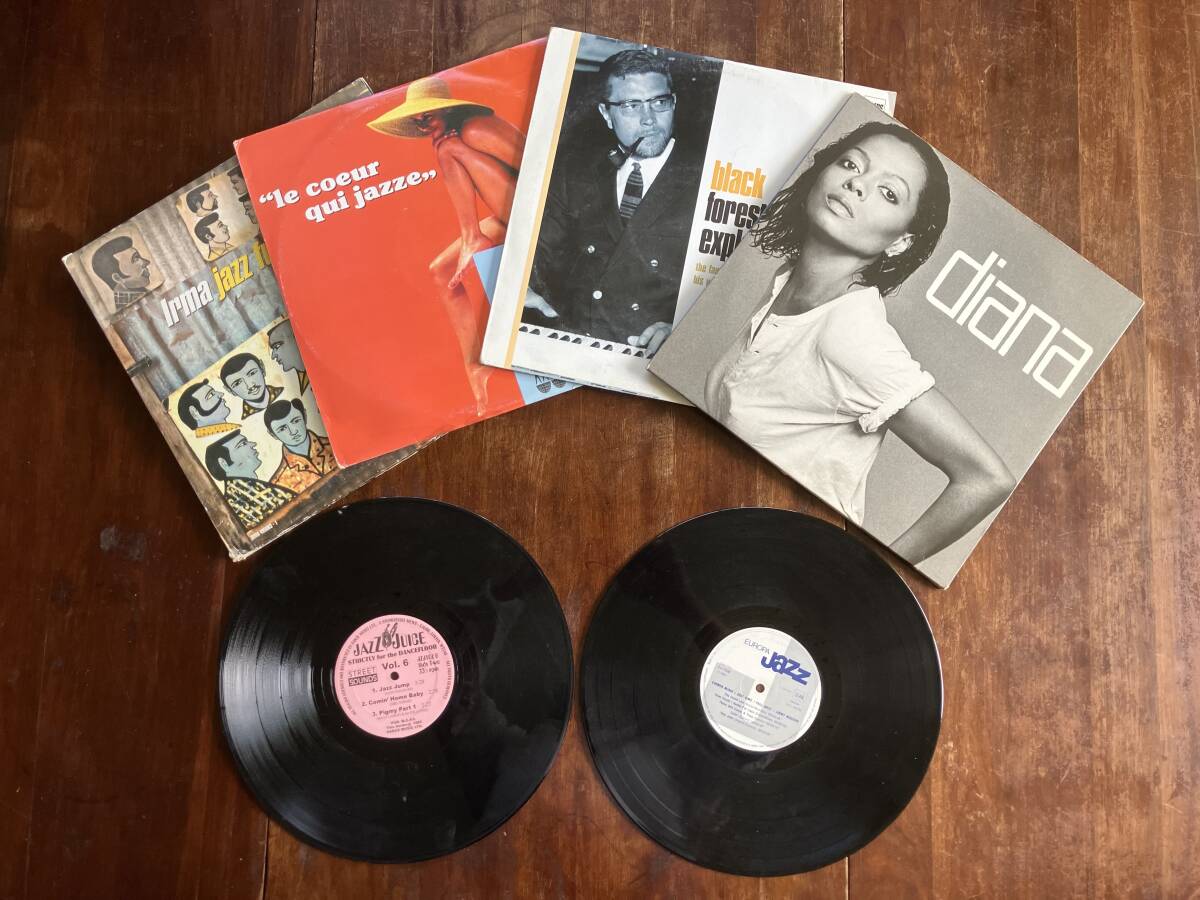 レコードいろいろ☆ダイアナロス他4枚+レコードジャケット無し2枚拍卖
