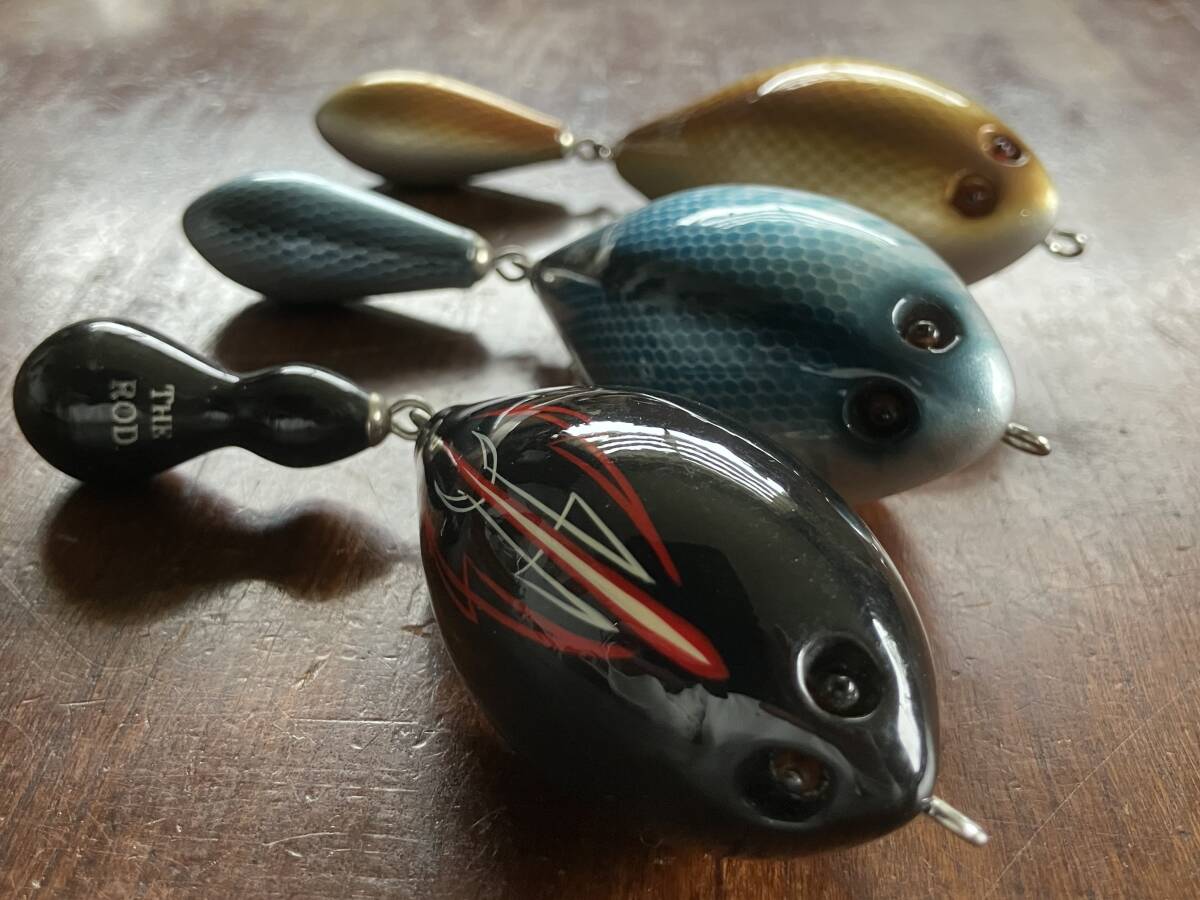 マレット☆Mallet・ハンドメイドウッドプラグ☆ウィードレス±20g☆ヒバ材14年作品☆クァブラブラック拍卖