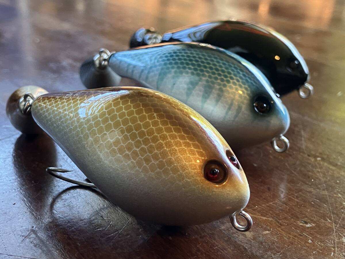 マレット14年作品☆ハンドメイドウッド材ルアープラグ☆MALLET*ゴールデン☆リアルオリジナルデザイン拍卖