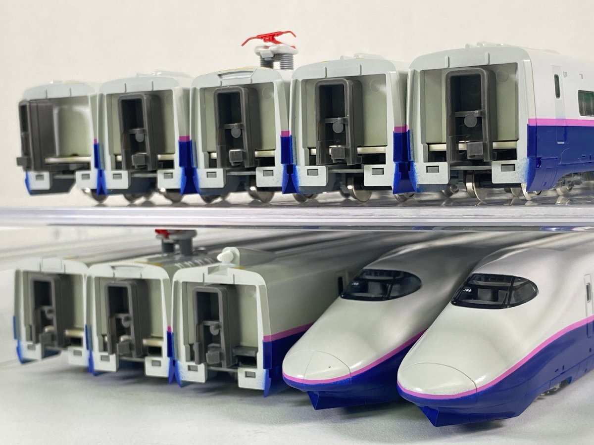 4-185*Nゲージ KATO E2系1000番台 新幹線「はやて」まとめ売り 10-278 基本セット / 10-279 増結セット カトー 鉄道模型(ncs)拍卖