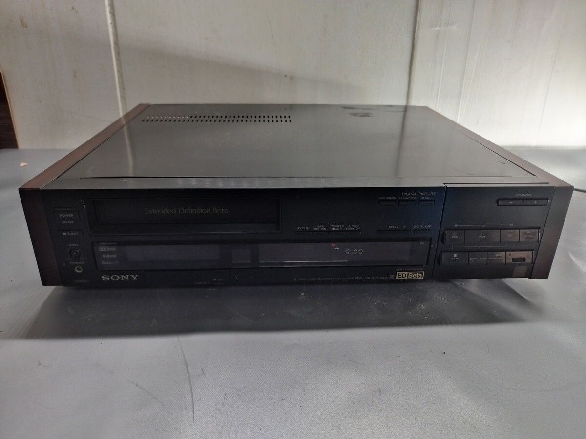 a11-015 ■SONY EDV-5000 ベータビデオデッキ ソニー拍卖