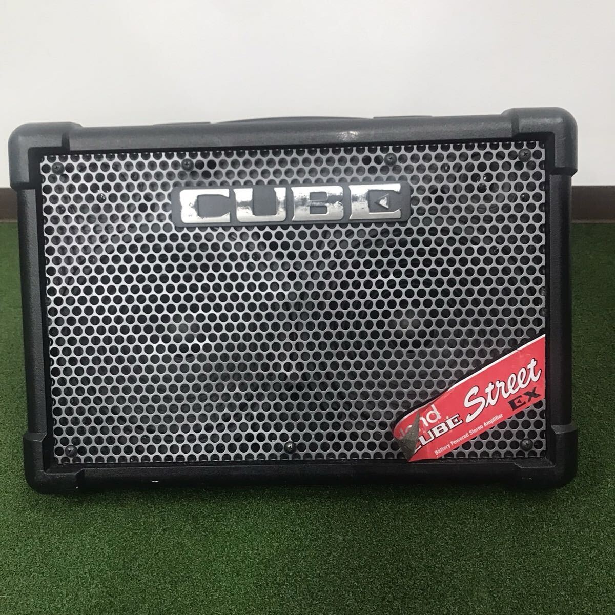 音響機器 音響機材 ギターアンプ ステレオアンプ Roland CUBE Street EX ライブ ストリート ブラック 本体のみ 動作未確認22T-10-2拍卖