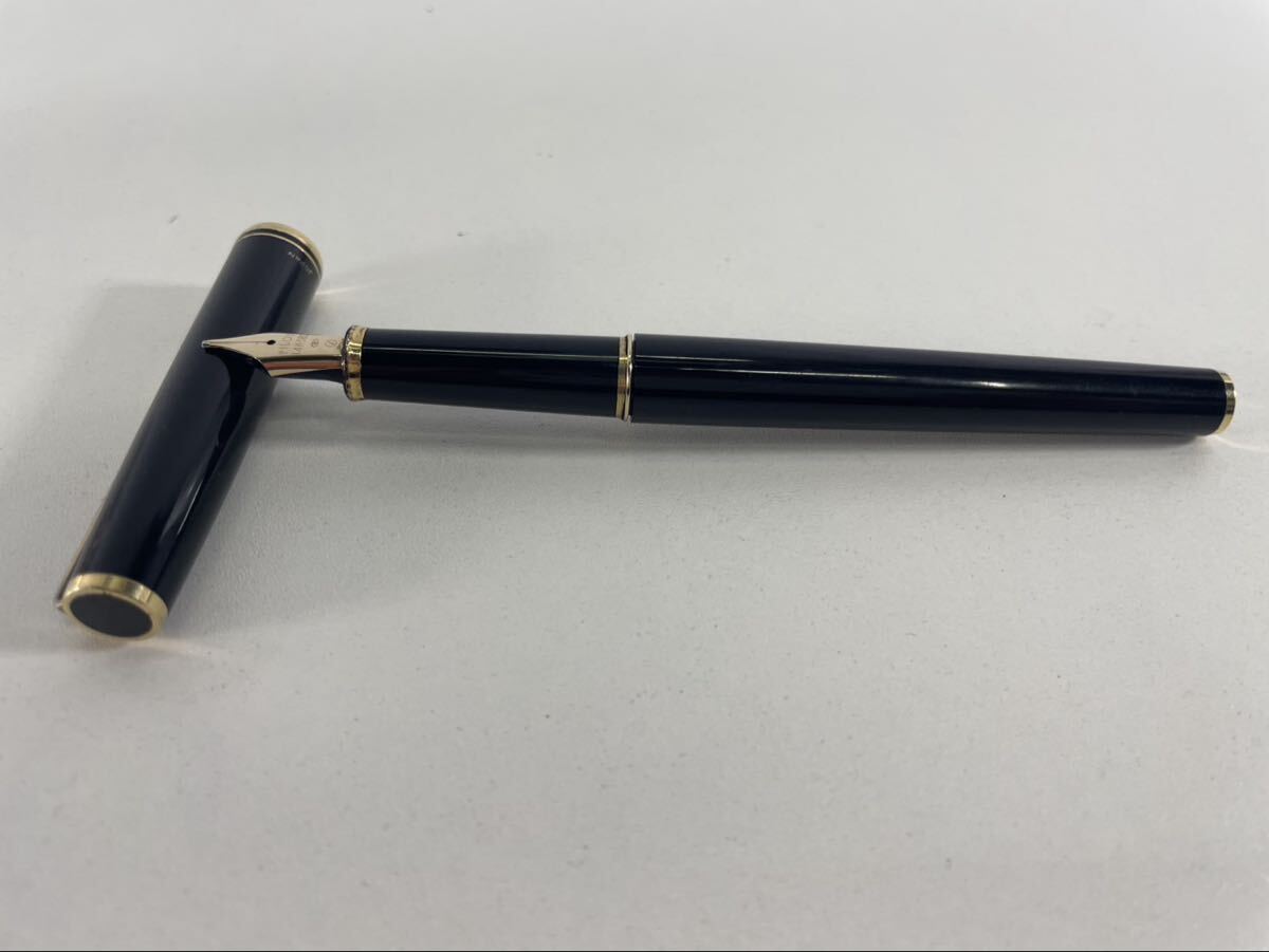 万年筆 PILOT パイロット CUSTOM カスタム ペン先 14K-585 ブラックゴールド 筆記用具 文房具 筆記未確認96T-10-6拍卖