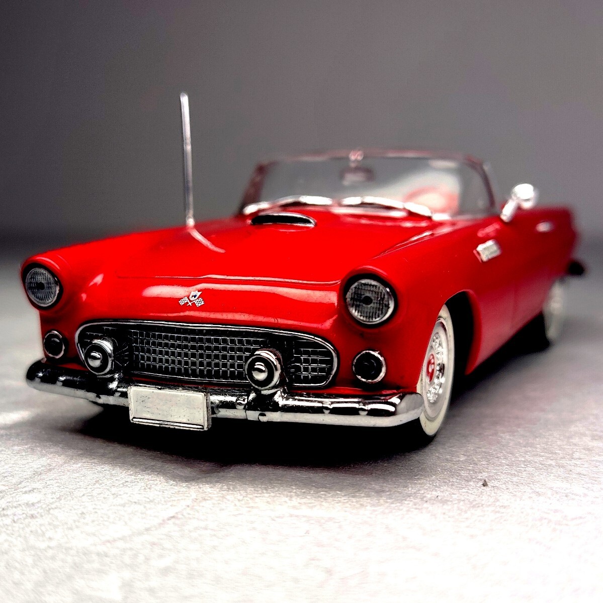 1/43 激レア 1955 フランクリンミント フォード サンダーバード 昭和 名車 アメ車 V アメリカングラフィティ Ford Thunderbird 1円 102929拍卖