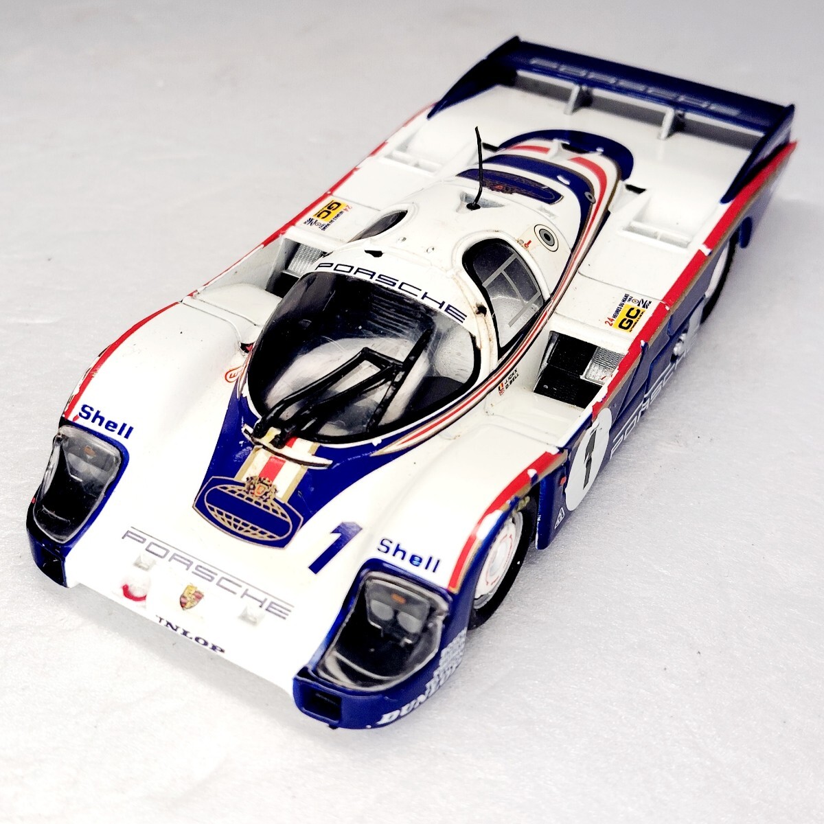 Minichamps 1/43 激レア ミニチャンプス ポルシェ 956 ルマン Le mans 24h 24時間耐久 PORSCHE ロズマンズ Rothmans 名車 昭和 1円 102911拍卖