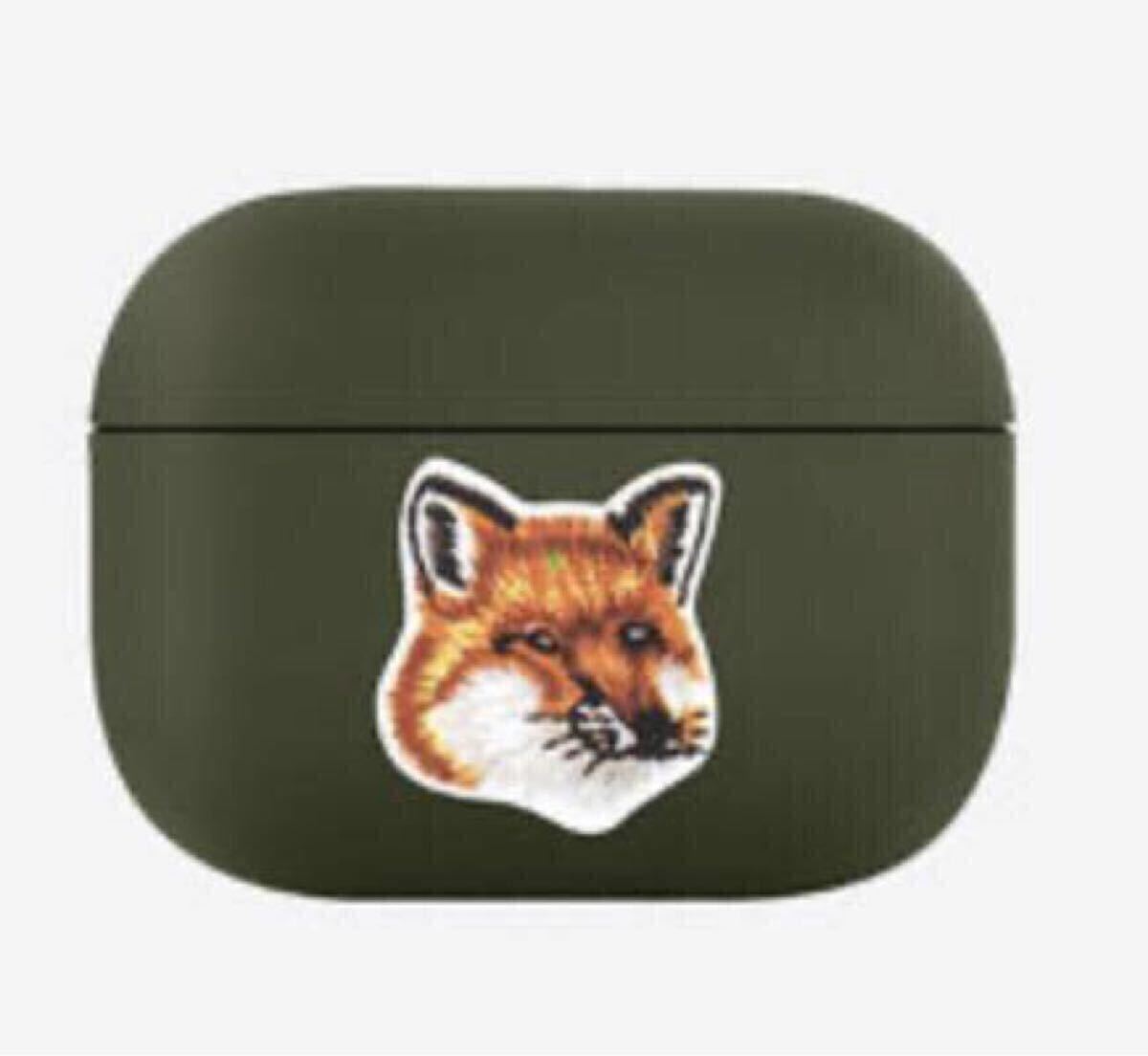 【新品未使用】メゾンキツネ Airpods Pro ケース グリーン拍卖