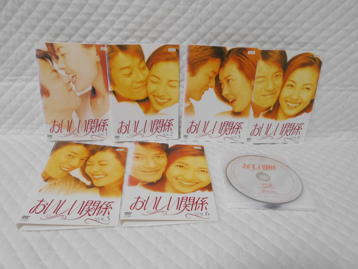 レンタルDVD おいしい関係 全6巻 / 中山美穂 <16>拍卖