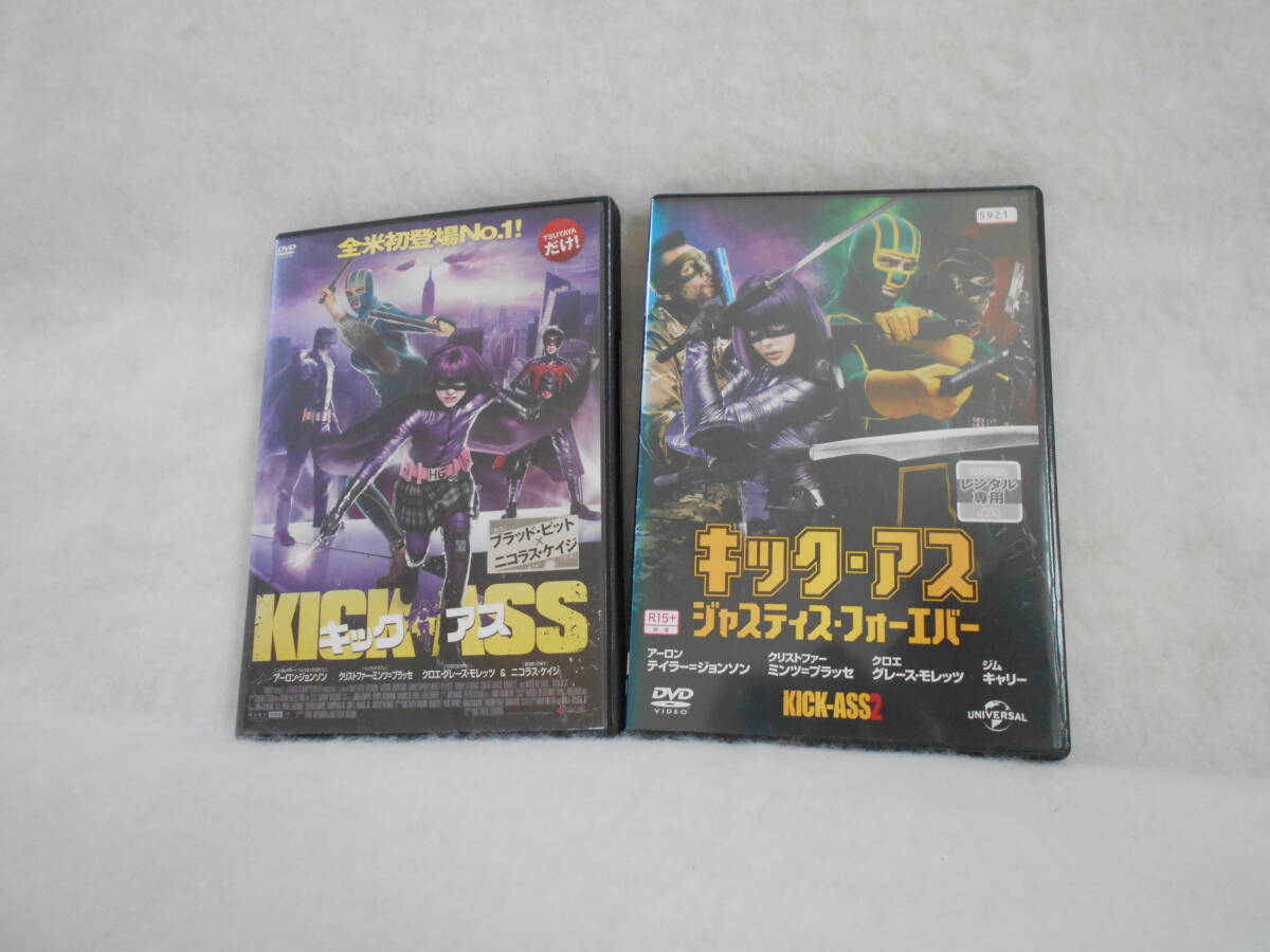 レンタルDVD キック・アス + ジャスティス・フォーエバー 計2枚 <6>拍卖