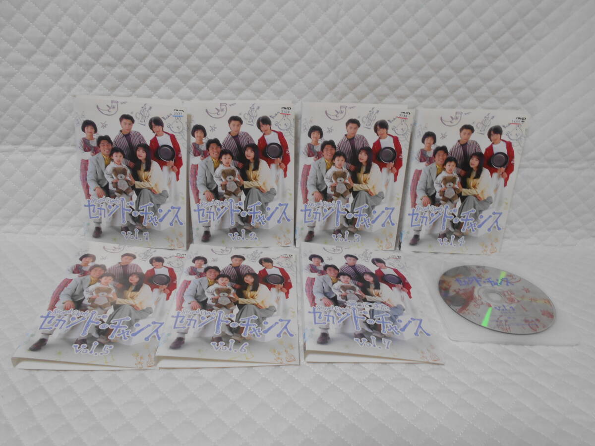 レンタルDVD ドラマ セカンド・チャンス 全7巻 赤井英和 田中美佐子 堂本剛 <22>拍卖