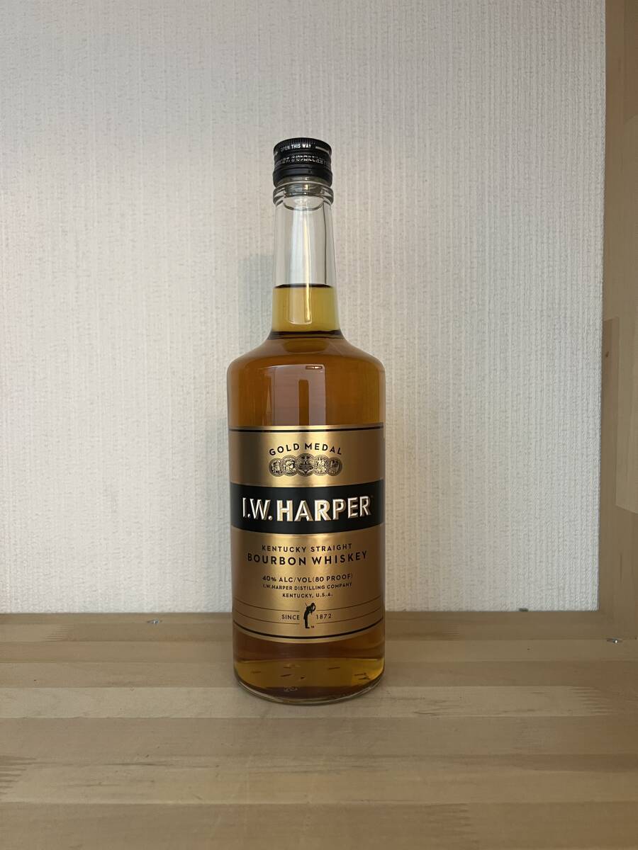 即決 I.W.ハーパー ゴールドメダル 700ml 40° 1本拍卖