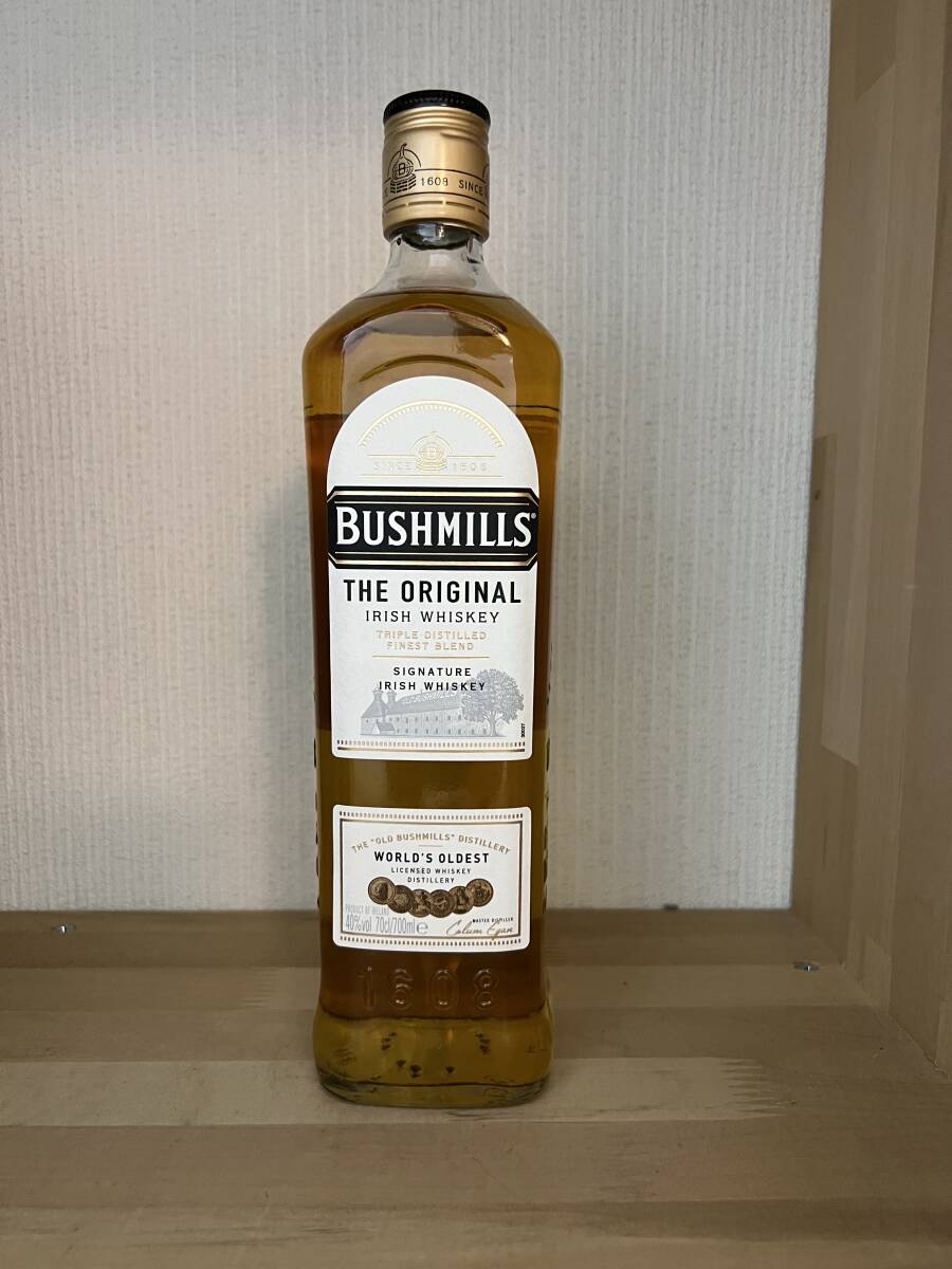 即決 ブッシュミルズ 700ml 40° 1本拍卖