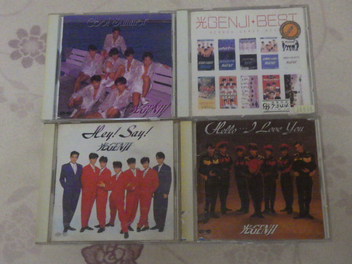 中古★CD★光GENJI★激レア★ライブ★ベスト★格安★4枚★4巻★4本拍卖