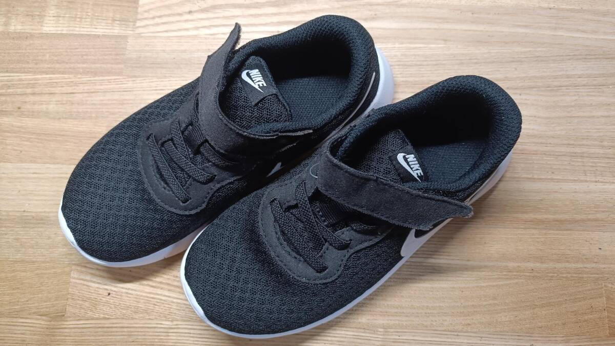 キッズ靴/NIKE/18cm/スニーカー/BLK/844868-011拍卖