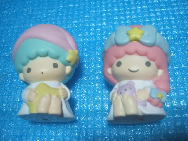 レア!サンリオ リトルツインスターズ (キキ ララ)の ミニソフ ビフィギュア拍卖